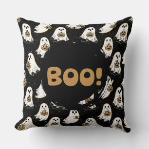 Cojín Decorativo Fantasma de Halloween lindo