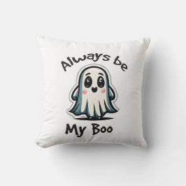 Cojín Decorativo Fantasma de humor de Halloween