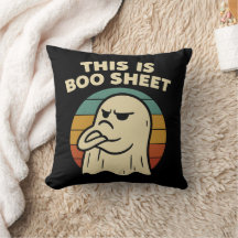 Fantasma Divertido "Esto Es Hoja de Boo" Retro Hal