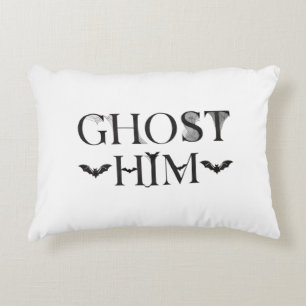 Cojín Decorativo Fantasma Espeluznante Decoración de Halloween de P