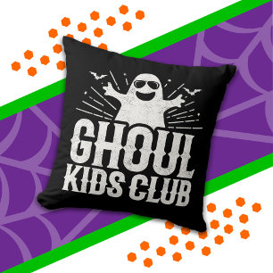 Cojín Decorativo Fantasma Ghoul Kids Club Funny Halloween