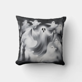 Cojín Decorativo Fantasma Personalizado de cementerio