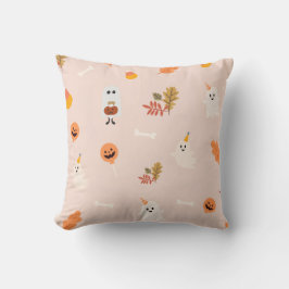 COJÍN DECORATIVO FANTASMA Y CANDIDATO DE PUMPKIN