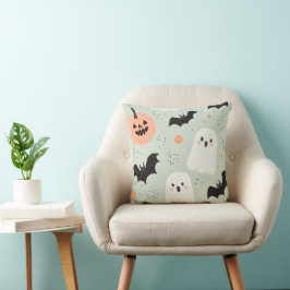 COJÍN DECORATIVO FANTASMA Y PUMPKIN EN HALLOWEEN