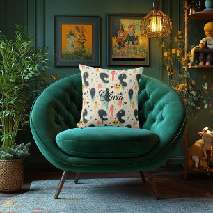 Cojín Decorativo Fantasmas emocionantes de Halloween Pillow