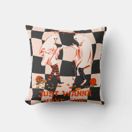 Cojín Decorativo Fantasmas solo quieren divertirse en Halloween