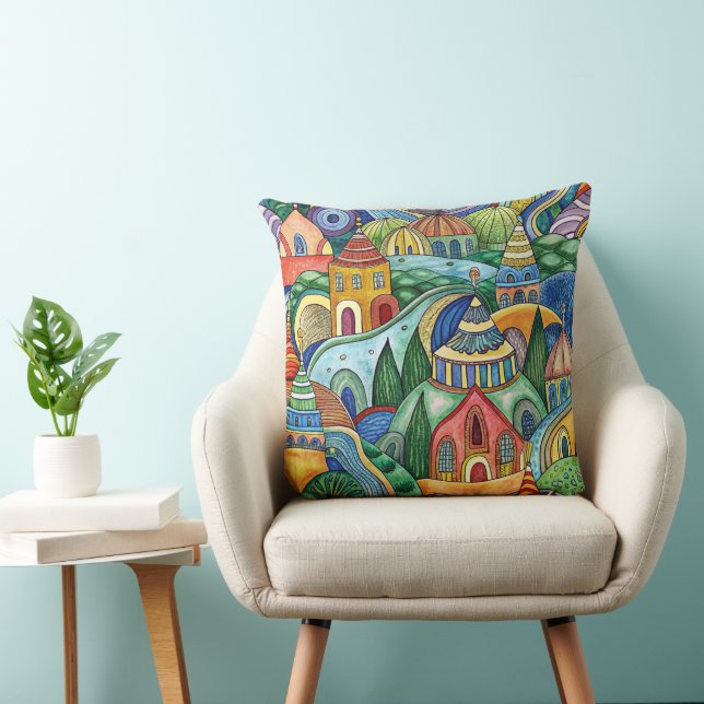 Cojín Decorativo Fantastic World  designer cushion (Silla)