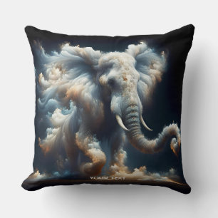 Cojín Decorativo Fantasy Cute Nubes elefante