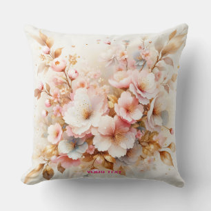 Cojín Decorativo Fantasy Cute Pastel Pink Sakura