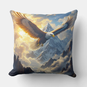 Cojín Decorativo Fantasy Cute Sunset Eagle