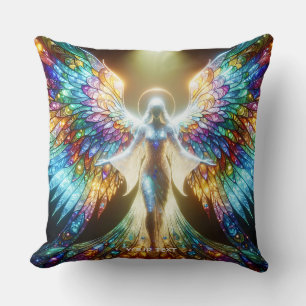 Cojín Decorativo Fantasy Cute Vibrant Angel Light