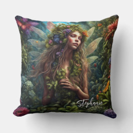 Cojín Decorativo Fantasy Fairy In The Garden