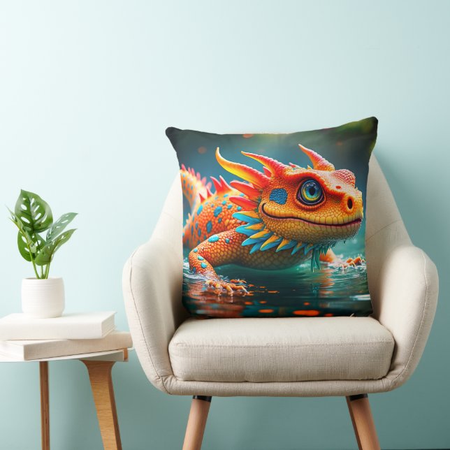 Cojín Decorativo Fantasy Lizard (Silla)