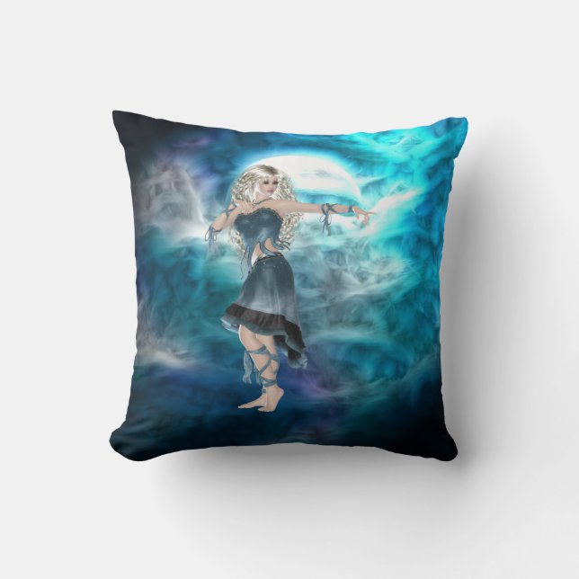 Cojín Decorativo Fantasy Sky Siren (Anverso)
