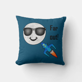 Cojín Decorativo Far Out Design - Almohadón 16" x 16"