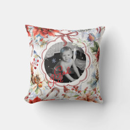 Cojín Decorativo Färglös julfoto-dekorativ fyllning kudde