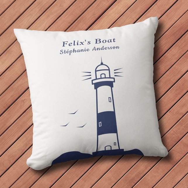 Cojín Decorativo Faro (Lighthouse Pillow)