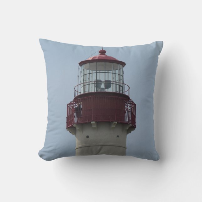 Cojín Decorativo Faro de Cape May (Anverso)