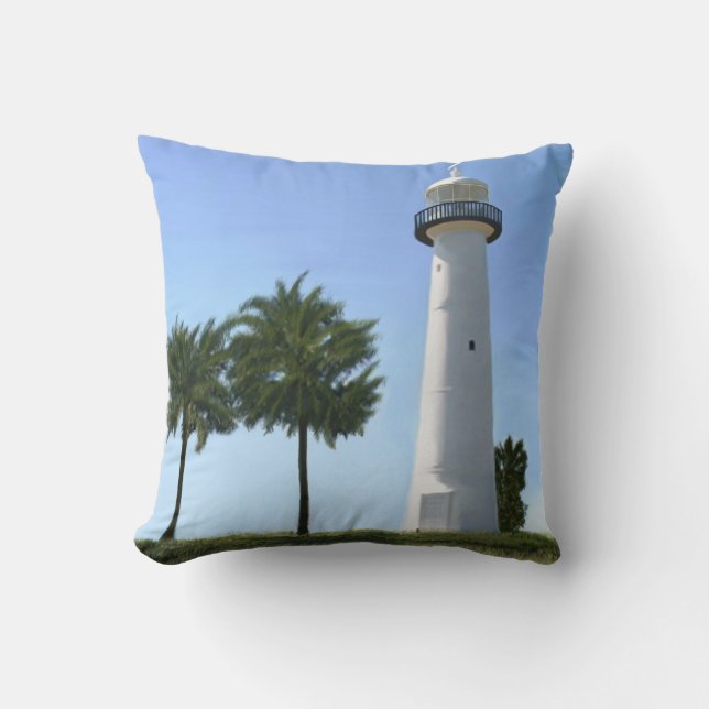 Cojín Decorativo faro del biloxi (Anverso)