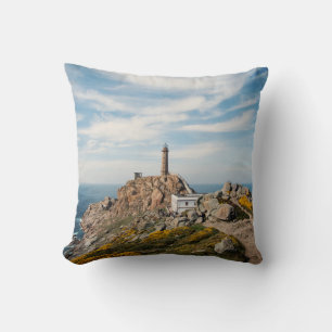 Cojín Decorativo Faro y museo el Cabo Vilan Galicia España
