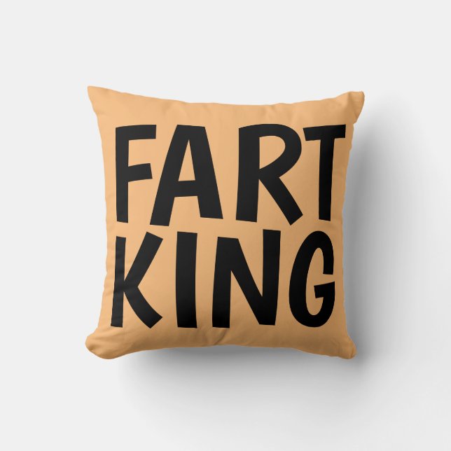 COJÍN DECORATIVO FART KING DAD PILLOWS (Anverso)