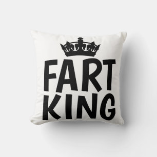 Cojín Decorativo FART KING divertido lanzar Pilares
