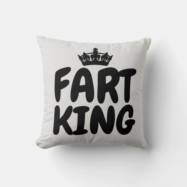 COJÍN DECORATIVO FART KING FUNNY PILLOWS (Anverso)