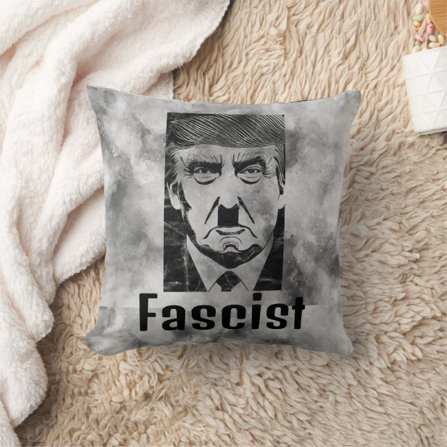 Cojín decorativo fascista Trump (Manta)