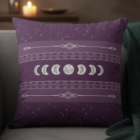 Fase Lunar Celestial Ciruela Bohemiana Mística