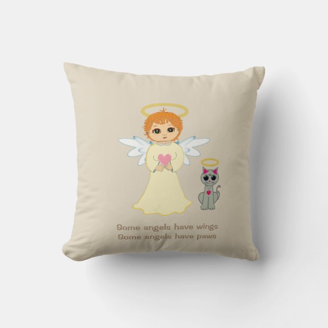Cojín Decorativo Fashion Cute Angel (Anverso)