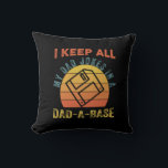 Cojín Decorativo Father's Day I Keep All My Father Jokes<br><div class="desc">Father's Day I Keep All My Father Jokes</div>