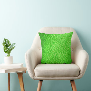 Cojín Decorativo Faux Leather Light Lime