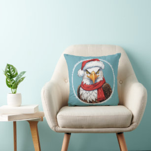Cojín Decorativo Favoritos divertidos de animales en Navidad - Águi