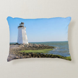 Cojín Decorativo Fayerweather Island Lighthouse, Connecticut