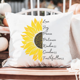 Cojín Decorativo Fe del girasol