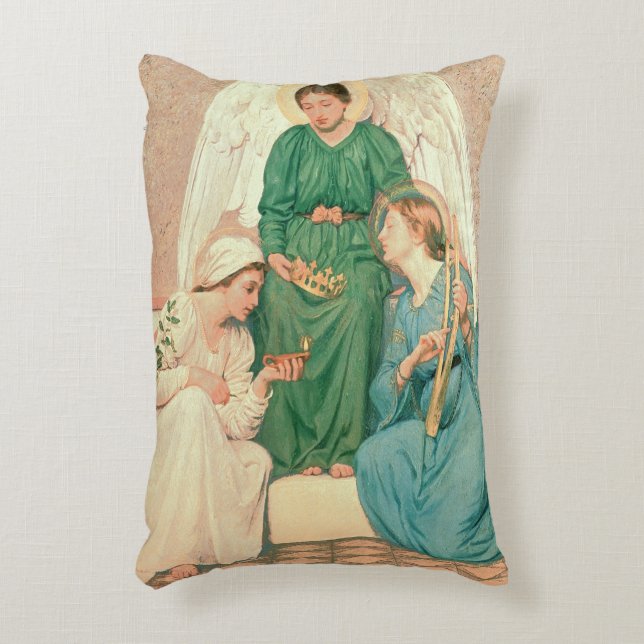 Cojín Decorativo Fe, esperanza y amor (Frente (Vertical))