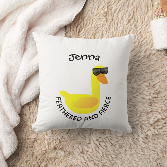 Cojín Decorativo Feathered and Fierce (Manta)