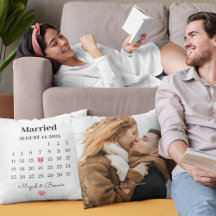 Fecha del calendario de casados Día de la boda per