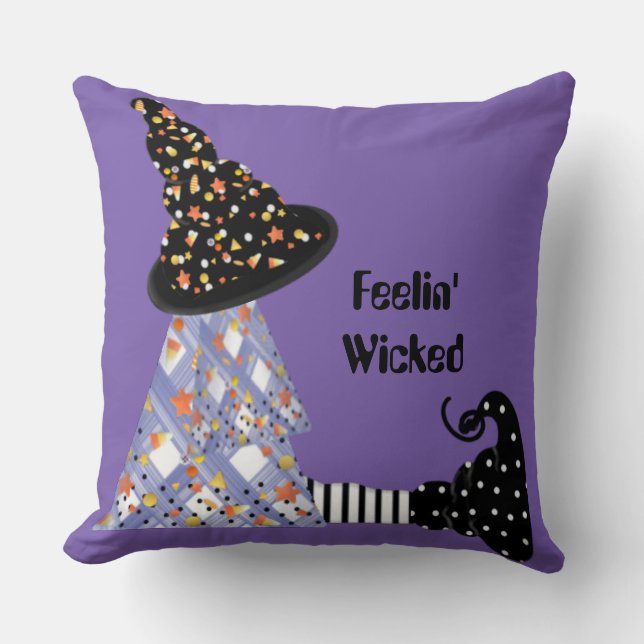 Cojín Decorativo Feelin' Witch (Anverso)