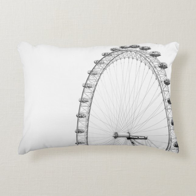 COJÍN DECORATIVO FEERIS WHEEL A LA HORA DEL DÍA (Anverso)