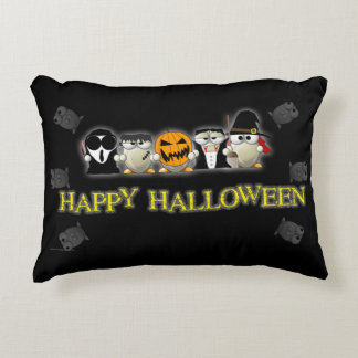 Cojín Decorativo Felices amigos de Halloween