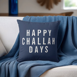 Cojín Decorativo Felices Días de Retos Divertido Hanukkah