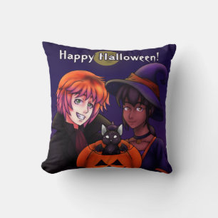 Cojín Decorativo Felices disfraces de Halloween