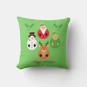Cojín Decorativo ¡Felices Fiestas!