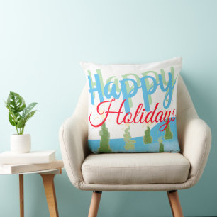 Cojín Decorativo Felices Fiestas
