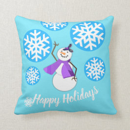 Cojín Decorativo Felices fiestas | Amigos de invierno3 |