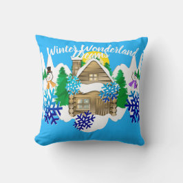 Cojín Decorativo Felices fiestas | Winter Wonderland Dreams |