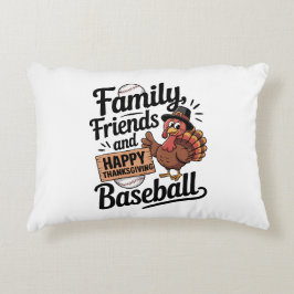 Cojín Decorativo Felices hojas de otoño del Día de Acción de Gracia