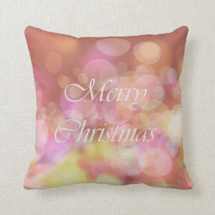 Cojín Decorativo Felices Navidad. Saludo