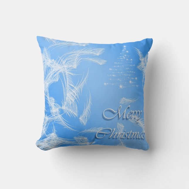 Cojín Decorativo Felices Navidad. Saludo (Anverso)